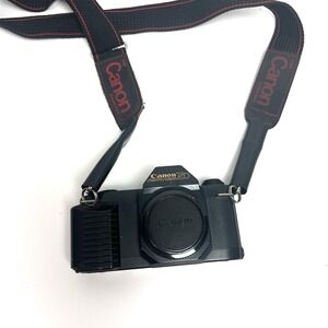 Canon T50 Film Camera‎ For Parts Broken Batteries Slot